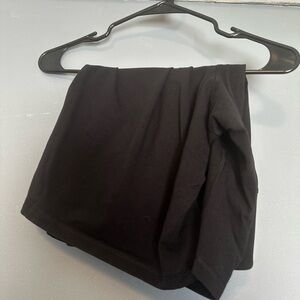 Lane Bryant Black High-Rise Bike Shorts